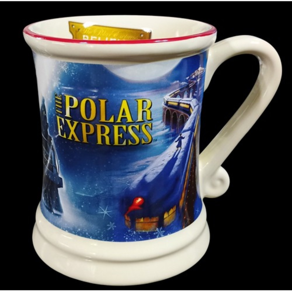 Official Warner Brothers The Polar Express Train 3D Polar Express Believe Mug